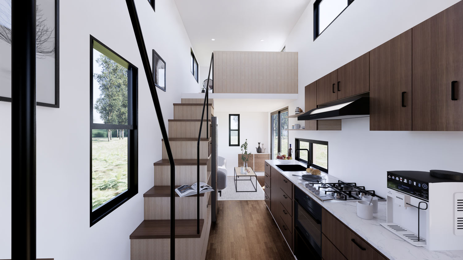Essence Kitchen | Tiny Homes Australia